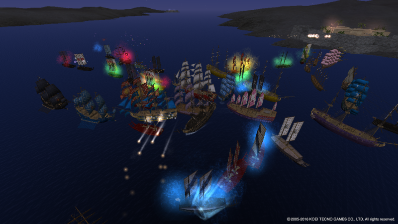 대항해시대 온라인 전투의 꽃, 대해전. 지금은 전승항로 등으로 최종 전투 콘텐츠가 옮겨졌다. [사진=네이버 블로그]