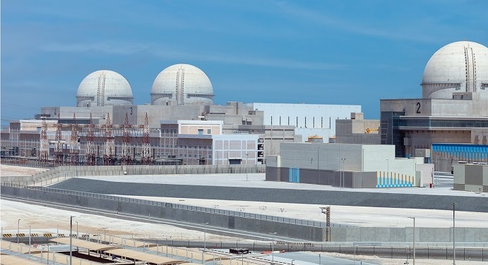 UAE 바라카원전 모습 [사진=현대건설]