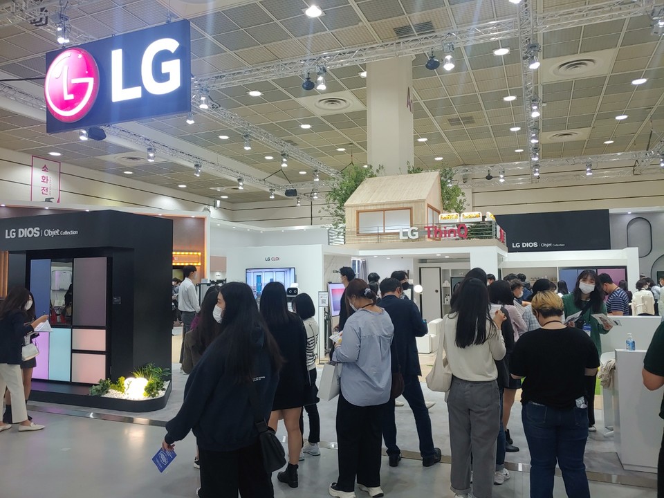 LG전자 부스 [사진=문재호 기자]