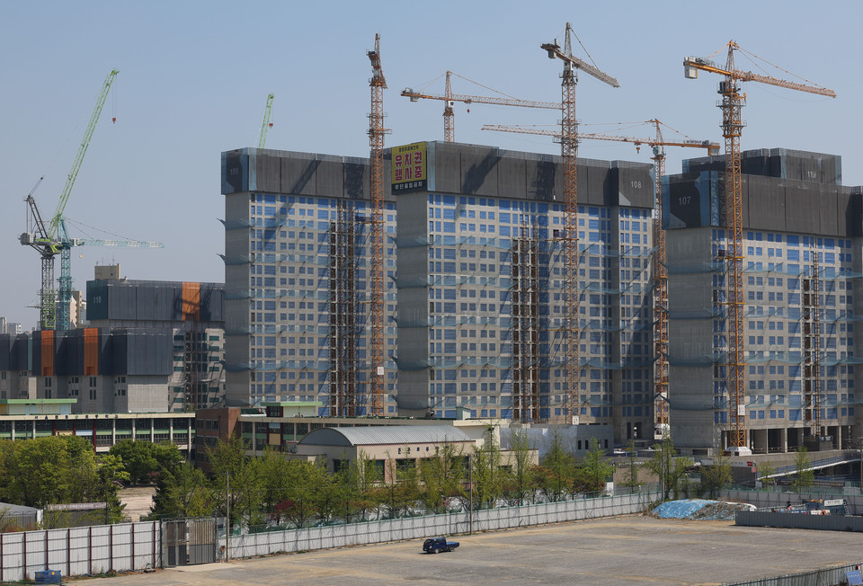 둔촌주공 재건축 현장 [사진=연합뉴스]