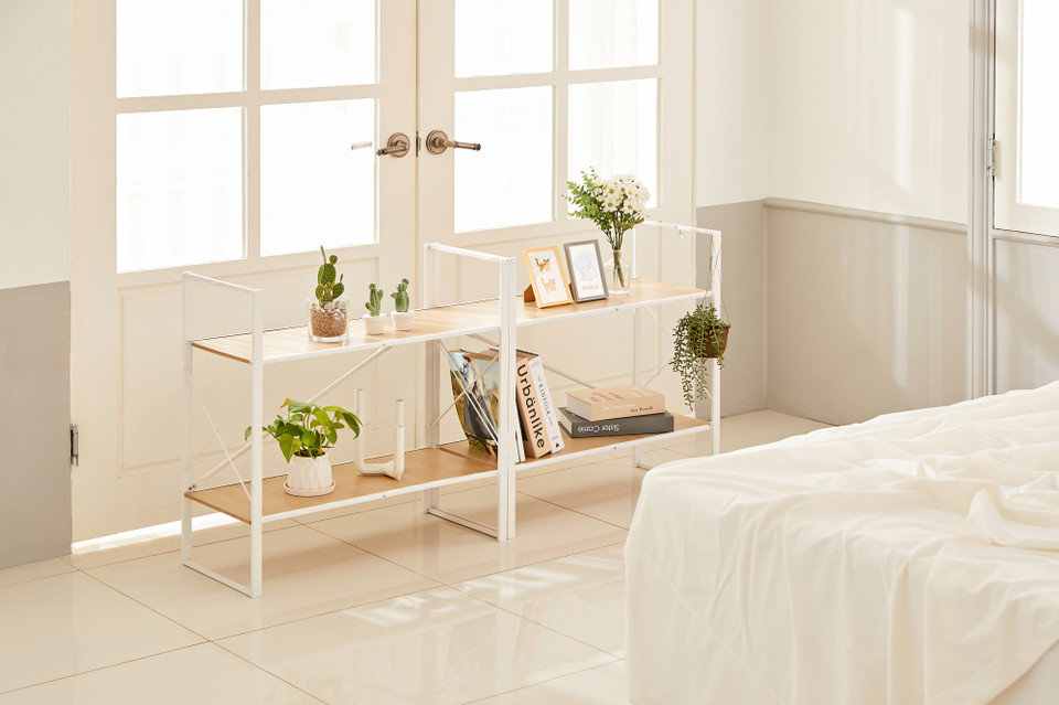 한샘몰에 입점하는 브랜드베이커리 투웨이 4단 선반 [사진=한샘]