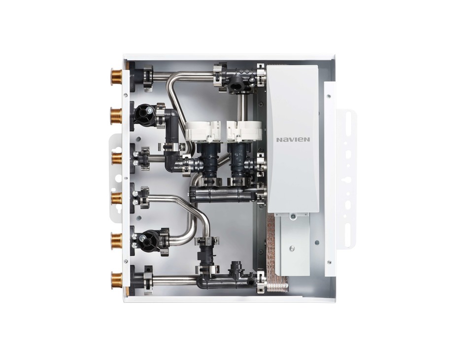 경동나비엔은 한국지역난방공사·현대BS&C와 함께 국내에서 처음으로 실시된 통합배관시스템의 대규모 실증연구를 통해 에너지 절감 효과를 입증했다. [사진=경동나비엔]