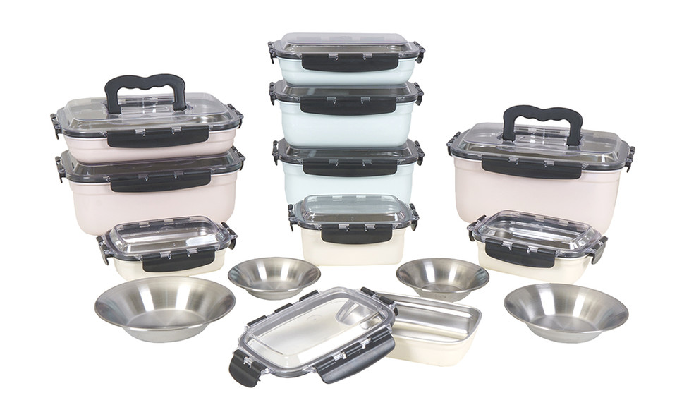 키친아트 다담채 스페셜 에디션 컬러스텐 밀폐용기 [사진=홈앤쇼핑]