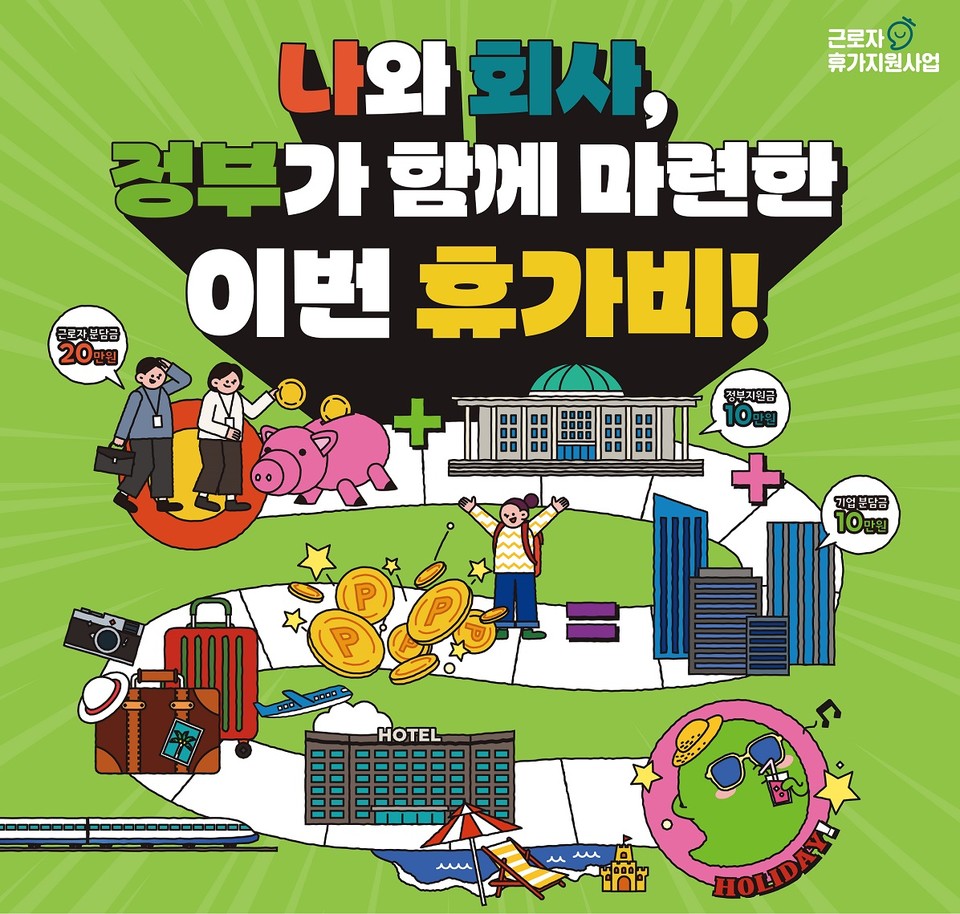 문화체육관광부와 한국관광공사는 기업 내 자유로운 휴가문화 정착을 위해 ‘2023 근로자 휴가지원사업’ 참여기업 및 근로자를 모집한다. [사진=한국관광공사]