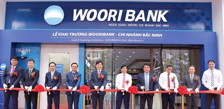 우리은행이 베트남 박닌에서 베트남우리은행 박닌지점 개점식을 실시했다고 지난 2021년 4월 26일 밝혔다.[사진=연합뉴스]