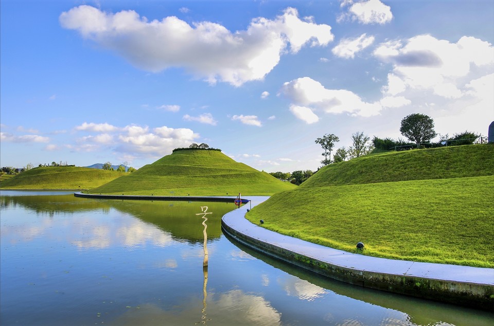 순천만국제정원 여름 호수정원 (사진=부영그룹 제공)