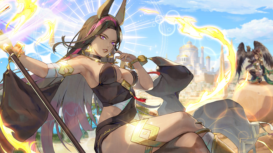 안녕 엘라 신규 영웅 라시드 [사진=컴투스홀딩스]