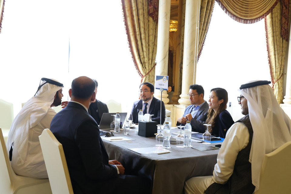 KOTRA가 UAE 아부다비에서 '한-UAE 비즈니스 상담회'를 개최했다. [사진=KOTRA]