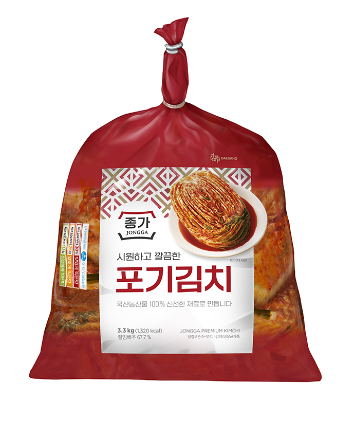 대상 종가, '2023 한국산업의 브랜드파워(K-BPI)' 김치 부문에서 23년 연속 1위 선정 (사진=대상 제공)