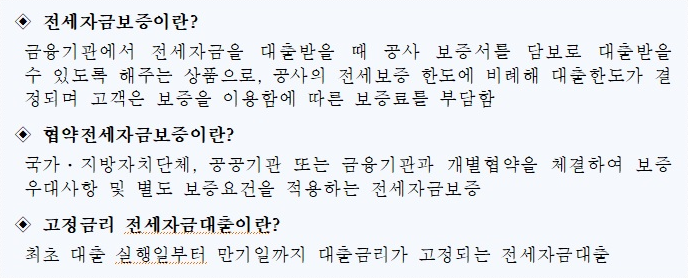 한국주택금융공사, ‘고정금리 협약전세자금보증’ 오는 29일 출시 (자료=한국주택금융공사 제공)