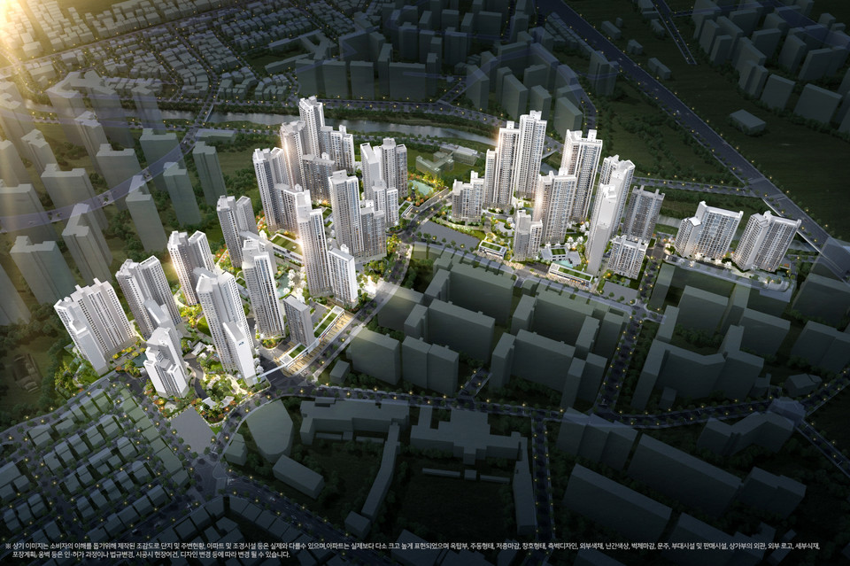 광명자이더샵포레나 조감도 [사진=GS건설]