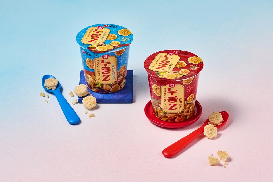 농심이 새롭게 출시한 컵누룽Z 2종 [사진=농심]