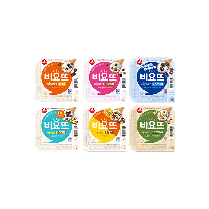 서울우유협동조합은 국내 최초 토핑 요거트 ‘비요뜨’가 2004년 출시 이후, 총 누적 판매량 7억개를 돌파했다고 24일 밝혔다. [사진=서울우유협동조합]