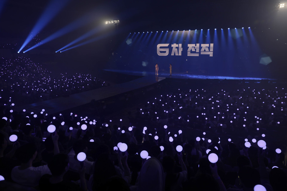 넥슨은 지난 10일 NEW AGE 쇼케이스를 잠실 올림픽공원 핸드볼경기장에서 열고, 7년 만에 6차 전직을 공개했다. [사진=넥슨]