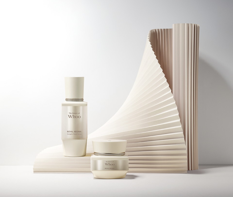 LG생활건강 ‘더 히스토리 오브 후’가 새로 출시한 로얄 레지나 라인 [사진=LG생활건강]