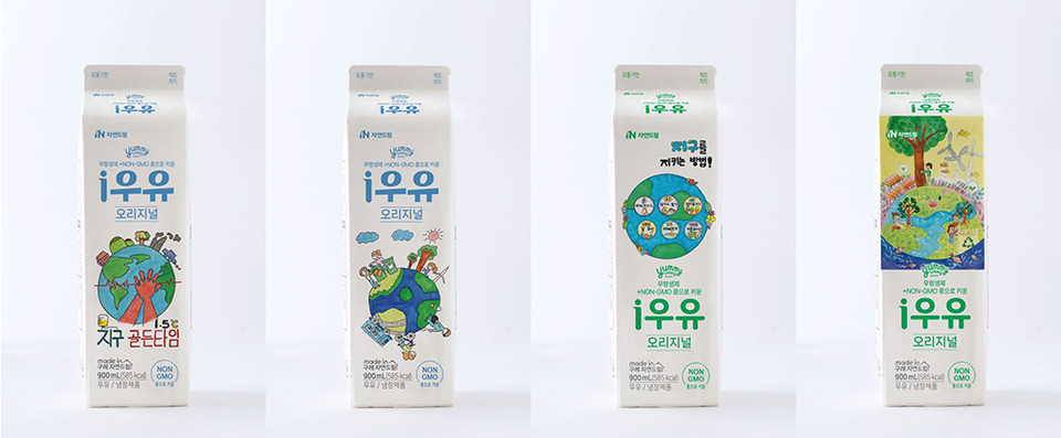 아이쿱자연드림은 지난 5일 환경의 날을 기념해 6월 한 달간 판매하는 자연드림 우유를 선보이며 이벤트를 진행한다고 밝혔다. [사진=자연드림]