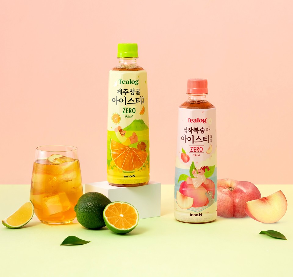 HK이노엔이 출시한 제로 칼로리 아이스티 음료 '티로그'가 누적 판매량 1000만 병을 돌파했다. [사진=HK이노엔]