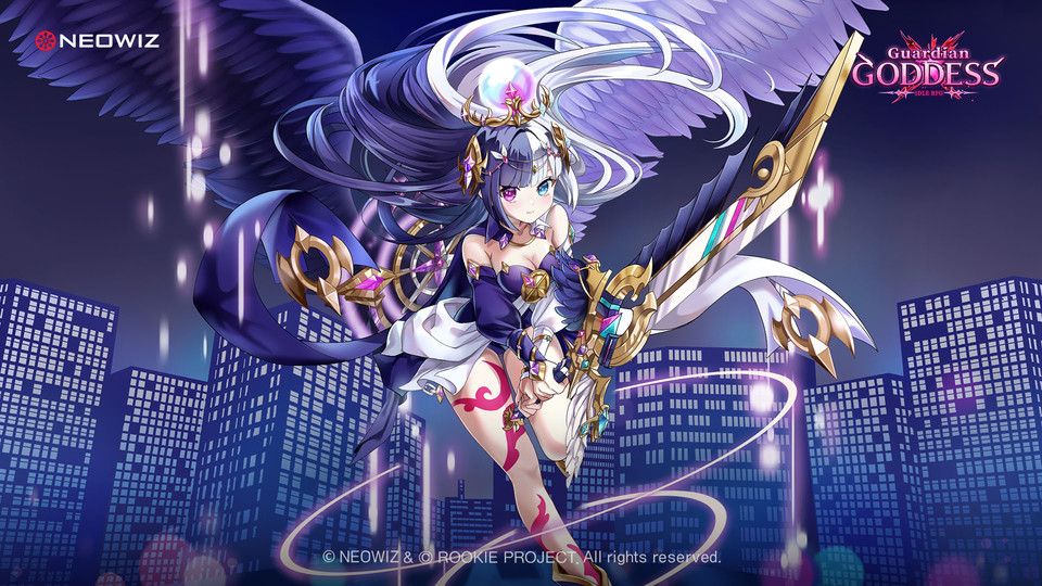 수호자 키우기는 지난 10월 국내 출시에 이어 27일 글로벌 173개국 양대 앱마켓에 출시됐다. [사진=네오위즈]