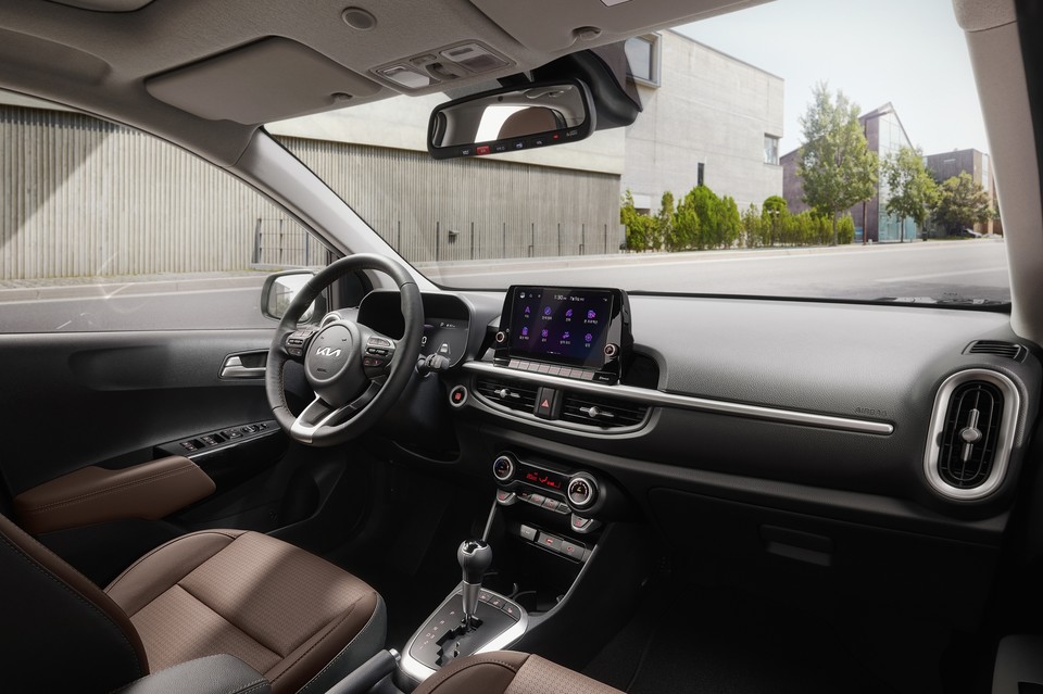 기아 ‘더 뉴 모닝’ 내부 인테리어 [사진=기아]