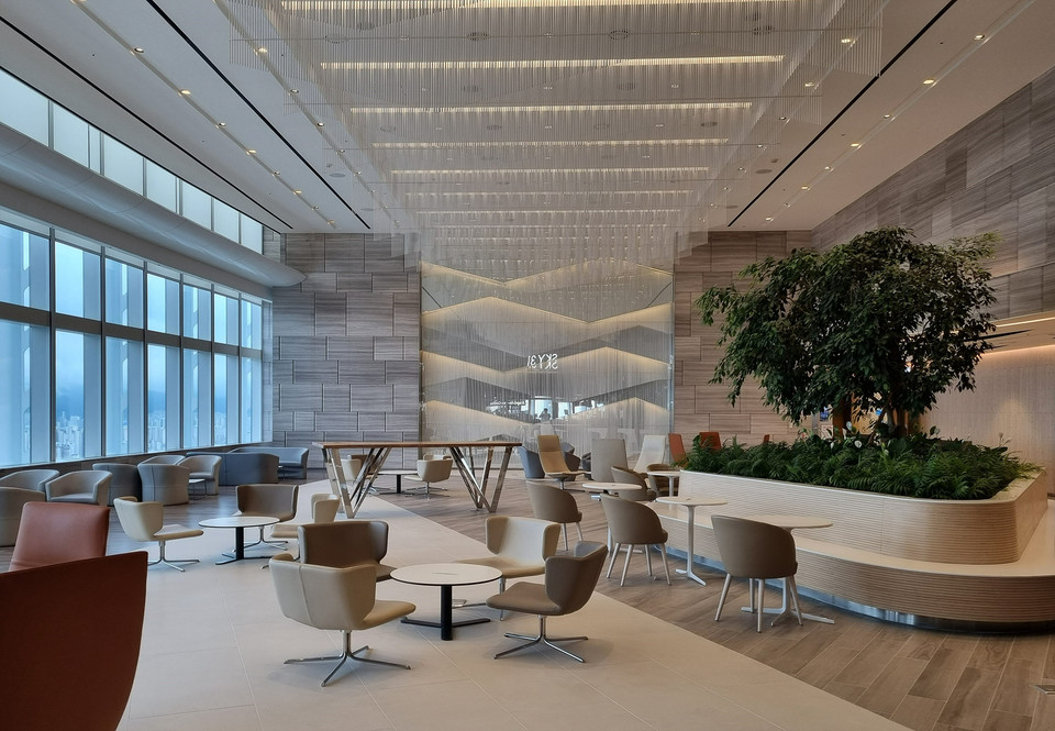 롯데월드타워 SKY31 컨벤션 내 라운지 [사진=롯데물산]