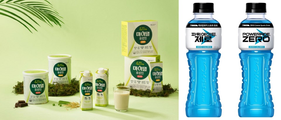 풀무원은 현재 운동 전후로 가볍게 즐기기 좋은 식품들이 인기라고 전했다. [사진=풀무원]