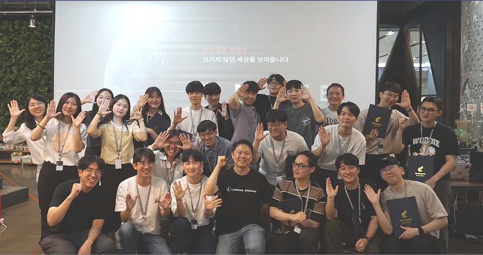 스마일게이트 퓨처랩(이하 ‘퓨처랩’)은 언리얼 엔진 프로그래머 양성 교육과정 ‘언씬(이하, UNSEEN)’ 교육생 대상으로 채용연계형 인턴십을 실시한다고 밝혔다. [사진=스마일게이트]