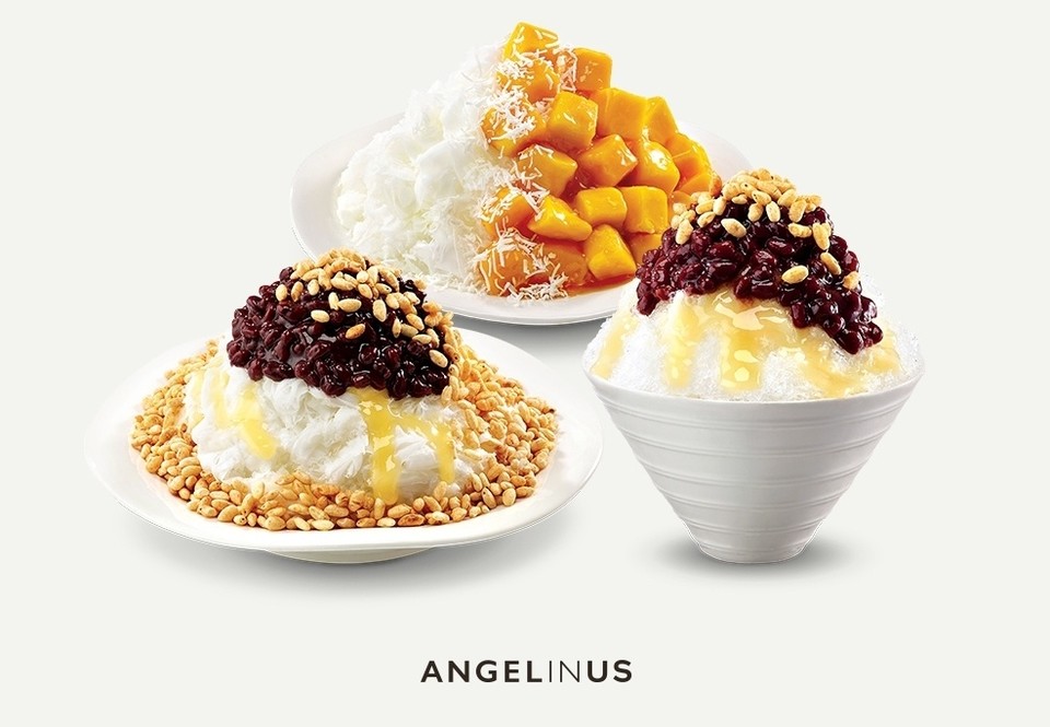 엔제리너스의 빙수 제품 판매량이 폭염 시즌을 맞아 상승했다. [사진=롯데GRS]