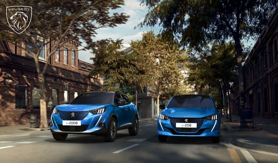 푸조는 9월 프로모션에서 전기차 모델인 e-208과 e-2008 SUV를 대상으로 트림에 상관없이 동일하게 1150만원의 혜택을 제공한다. [사진=스텔란티스 코리아]