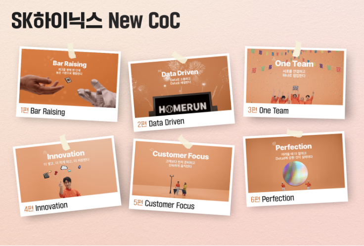 SK하이닉스가 지난 7월 말 New CoC 시리즈를 유튜브에 공개했다. [사진=SK하이닉스]