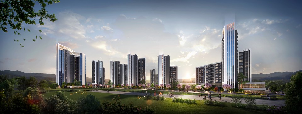 푸르지오 플로라(FLORA) 투시도 [사진=대우건설]