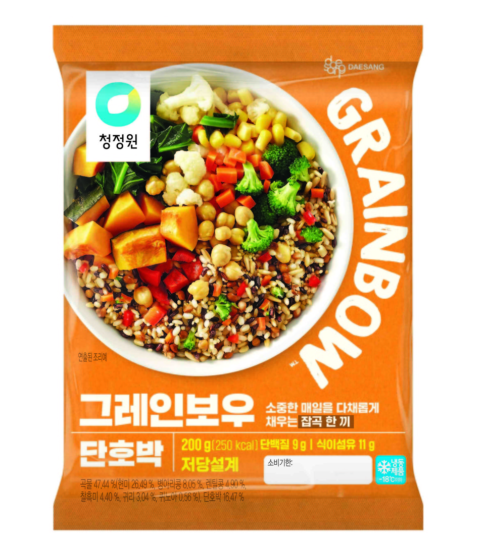대상의 식품 브랜드 청정원이 잡곡 신제품 그레인보우를 출시한다. [사진=청정원 제공]