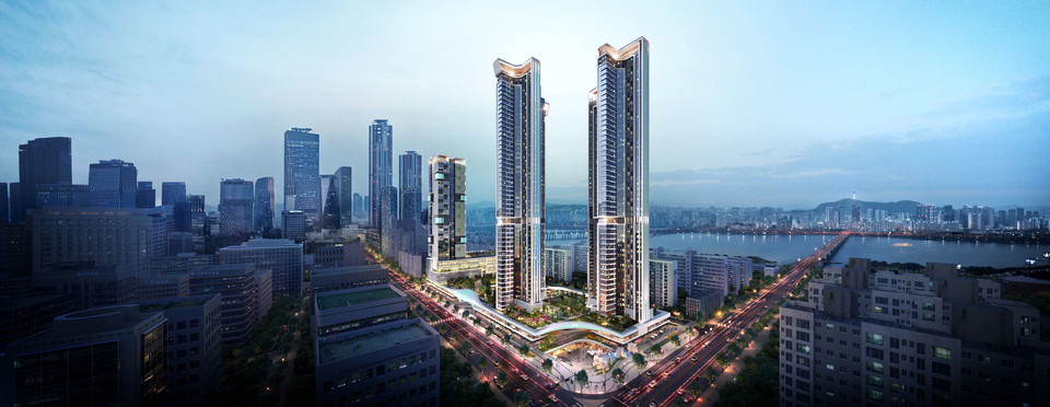 디에이치 여의도퍼스트 조감도 [사진=현대건설]