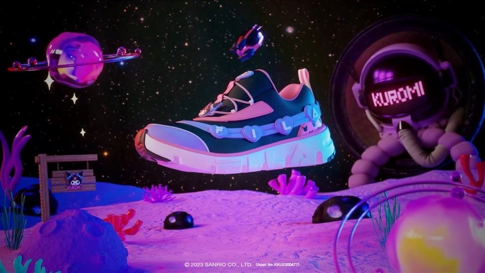  다채로운 모습으로 진화를 거듭하며 브랜드 대표 슈즈로 자리매김한 ‘휠라꾸미’가 이번에는 대세 캐릭터와 만나 또 한번의 특별한 컬래버레이션을 제안한다. [사진=휠라]