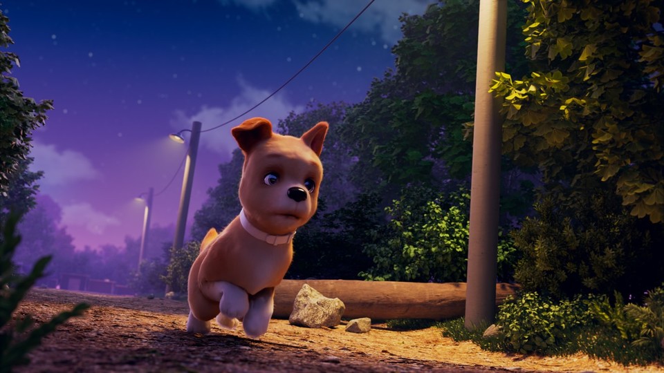 아임도그너 마스코트 ‘덕구’의 이야기를 담은 애니메이션의 한 장면 [사진=현대자동차]