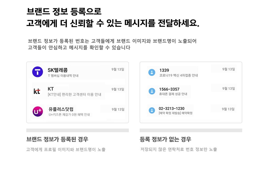 이통 3사, 피싱·스미싱 예방 위한 ‘브랜드 등록 지원센터’ 운영 [사진=LGU+]