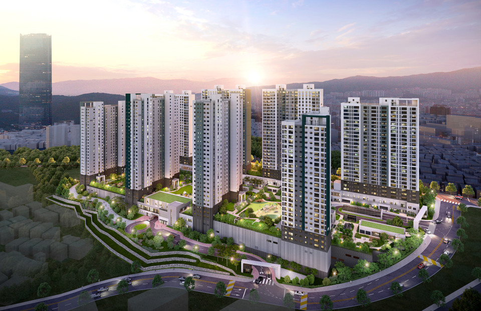 대우건설 컨소시엄(대우건설·금호건설·계룡건설산업·흥한종합건설·우암건설)은 오는 11월 부산광역시 남구 문현동 일원에 문현 푸르지오 트레시엘을 분양할 예정이다. [사진=대우건설]