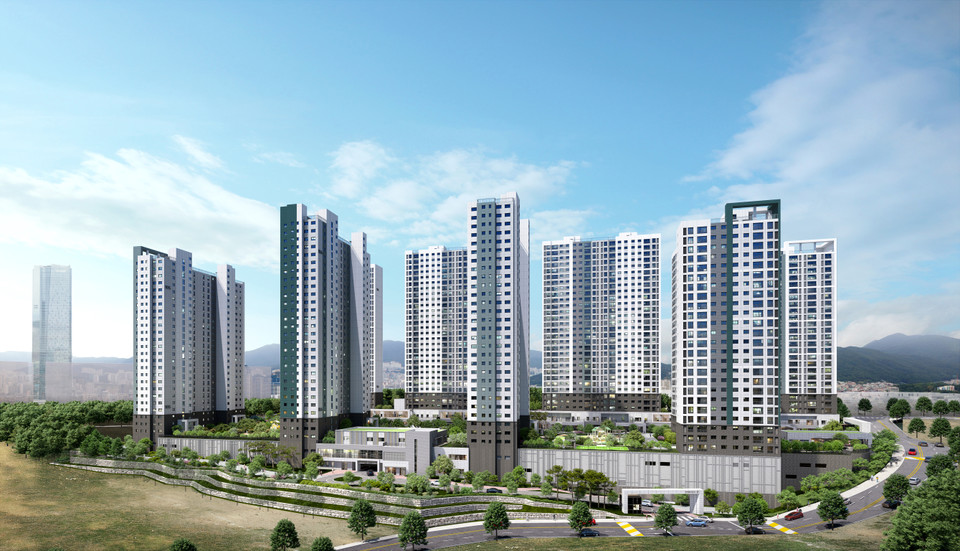 문현 푸르지오 트레시엘은 문현동에 공급되는 첫 번째 푸르지오 브랜드 단지인 만큼 상징성과 희소성을 모두 갖췄다. [사진=대우건설]