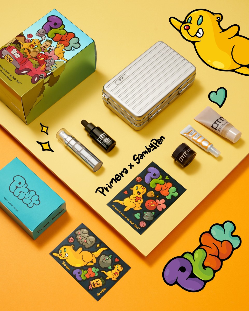 아모레퍼시픽 프리메라는 지난 1일 아티스트 샘바이펜(SAMBYPEN, 김세동)과 협업해 ‘히어로즈 시너지’ 한정판 제품을 출시한다고 밝혔다. [사진=아모레퍼시픽] 