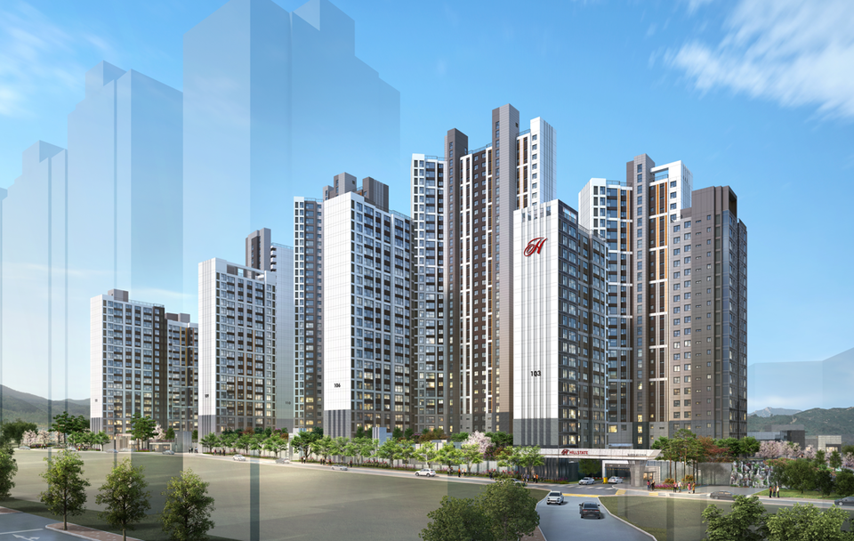 힐스테이트 금오 더퍼스트 조감도 [사진=현대건설]