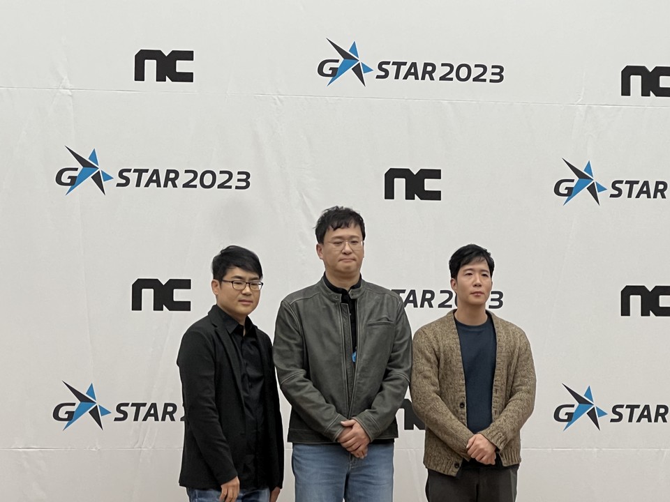 (왼쪽부터) 강형석 배틀크러쉬 캡틴, 배재현 LLL 시더, 고기환 프로젝트 BSS 캡틴 [사진=김성지 기자]