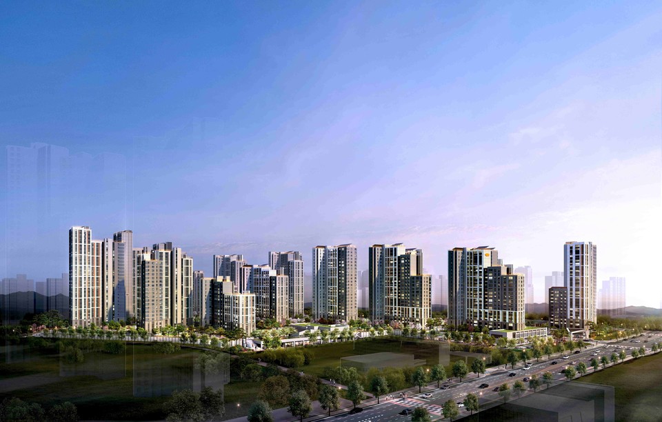 영종국제도시 센텀베뉴-석경투시도