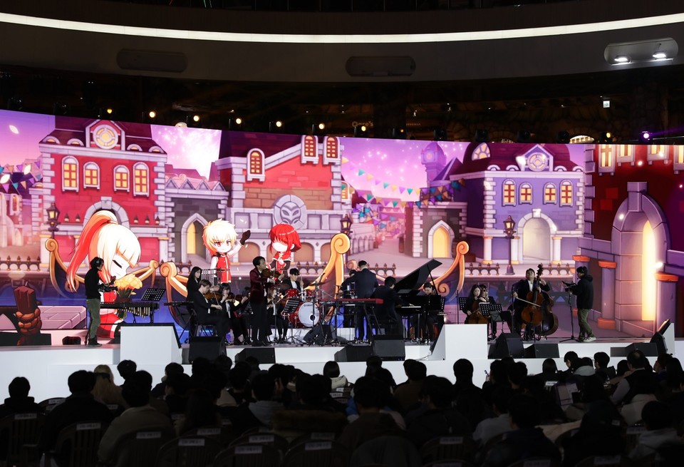 루시드 드림 페스타 중 음악회의 모습 [사진=넥슨]
