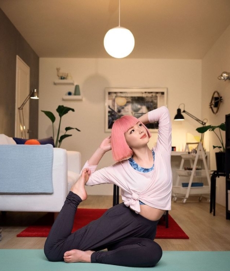 AWW에서 만든 버추얼 휴먼 이마 [사진=이마 인스타그램]