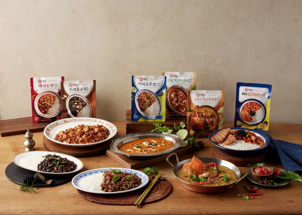 [사진] 백설 덮밥소스 6종