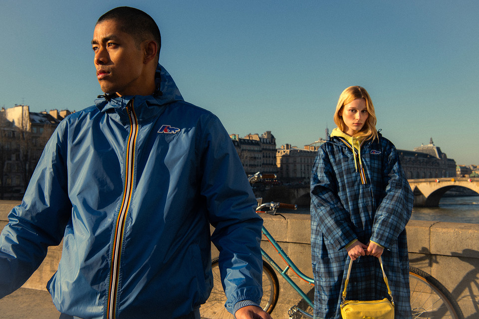 까웨와 메종키츠네 컬레버레이션 광고 [사진=롯데백화점] 