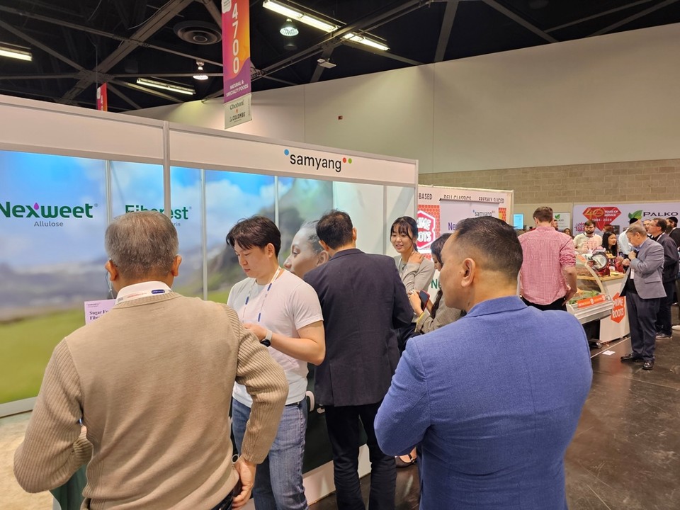 삼양사가 캘리포니아주 애너하임에서 열린 2024 NPEW에 참가했다. [사진=삼양사]