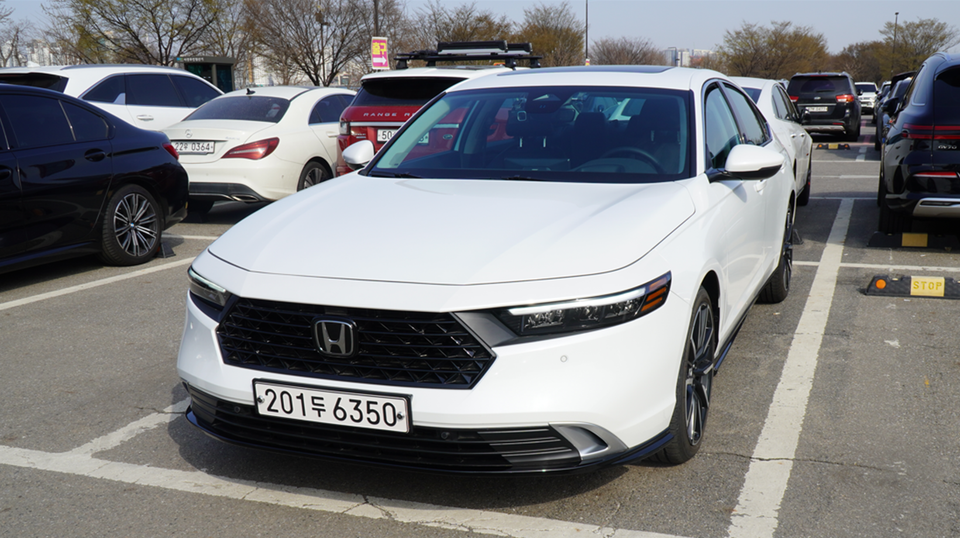 올 뉴 어코드 하이브리드 외관 [사진=김성지 기자]