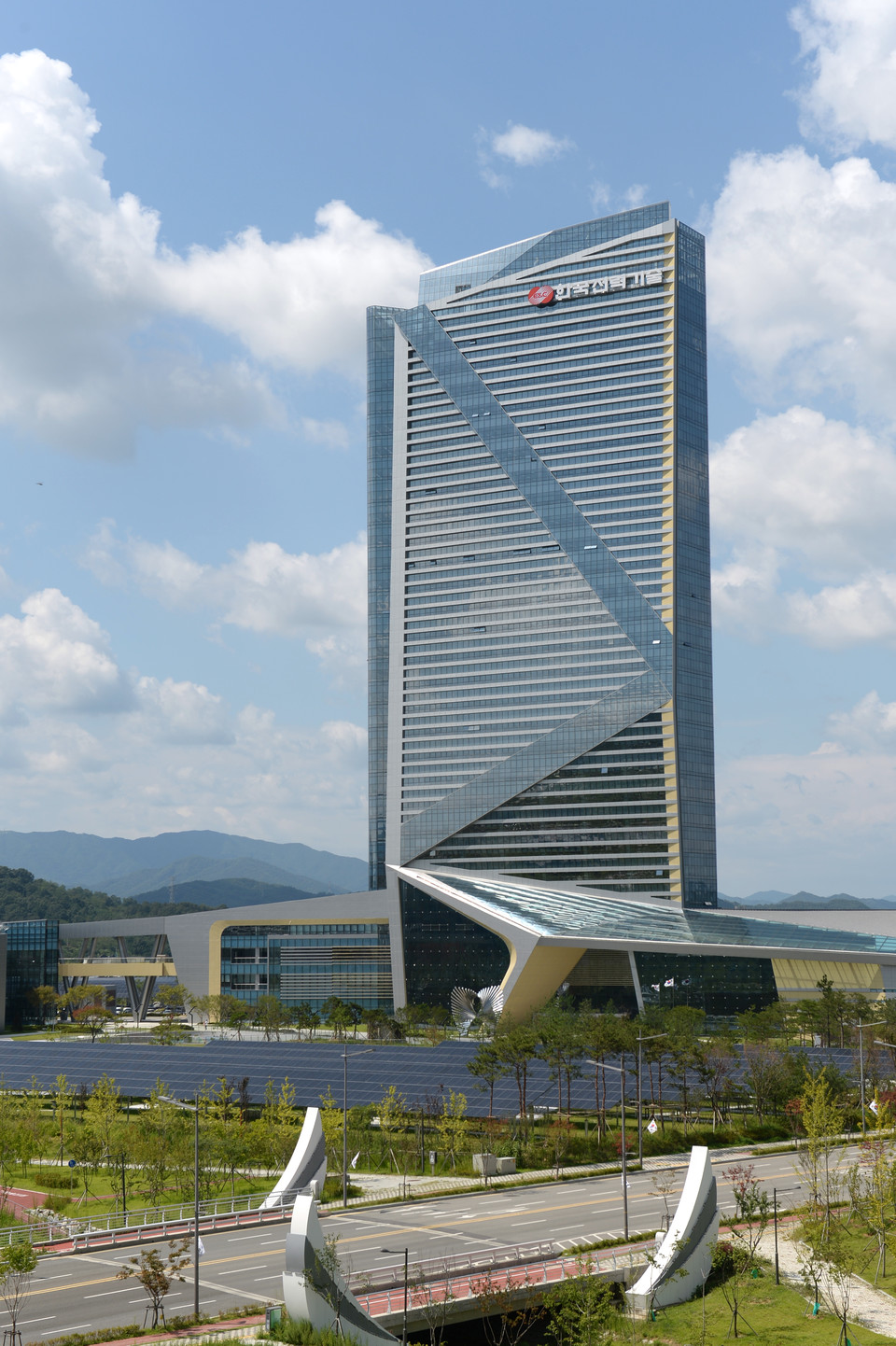 경북혁신도시에 위치한 한국전력기술 전경 (사진=한국전력기술)