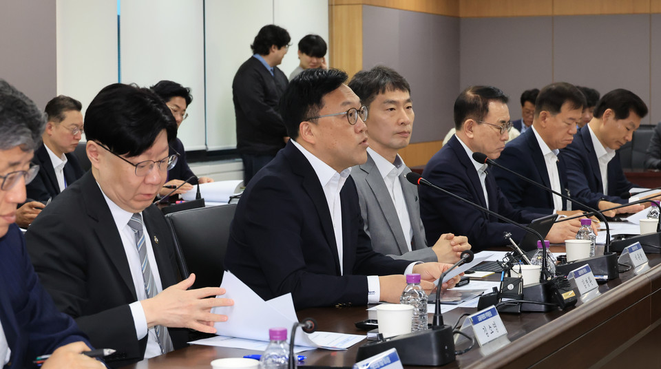 금융상황점검회의, 발언하는 김병환 금융위원장.(사진=연합뉴스)