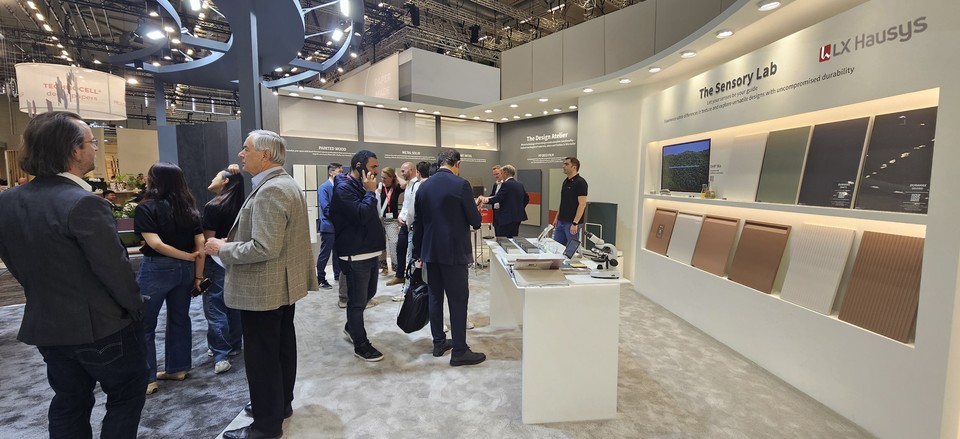 '인터줌 2025' LX하우시스 전시관. (사진=LX하우시스)